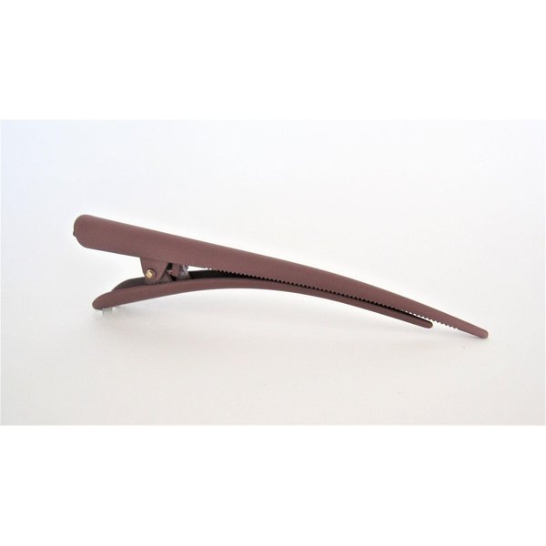 Generic Burgundy wine acrylic alligator hair clip for fine thin hair