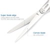 Barber Scissors 5.75" Hair Shears Professional Hair Scissors Hair Cutting Scissors Sharp Haircut Shears Convex blade Razor Edge 440c Barber Shears KINSARO