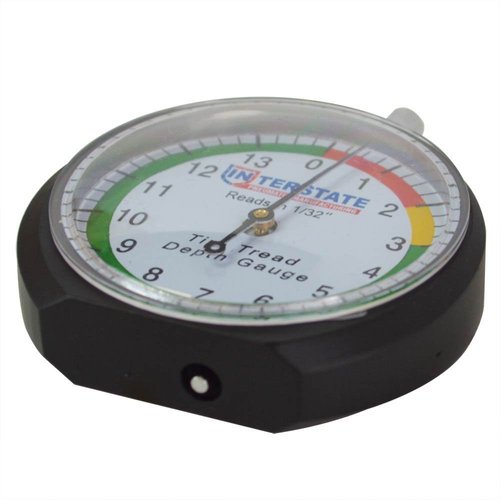 Interstate Pneumatics AMT-TG32 Professional Dial Type Tire Tread Depth Gauge