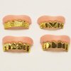 ABOOFAN 8pcs Halloween Fake Teeth Vampire Teeth Funny False Teeth Halloween Costume Party Favors Photos Props