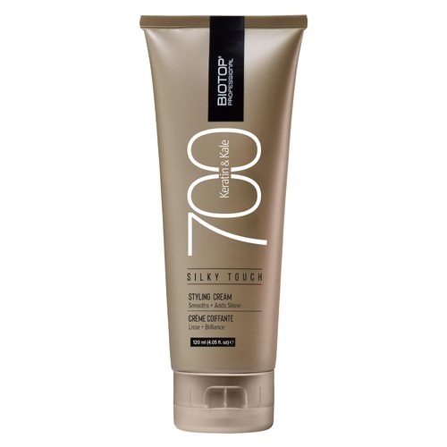 Biotop Professional 700 Keratin and Kale Silky Touch - Hair Styling Cream for Extra Shine &amp; Polis...