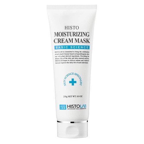 HISTO Moisturizing Cream Mask | 250g/8.85fl.oz I Sheep Milk I Night Mask that Nourishes, Moisturizes, and Hydration Facial