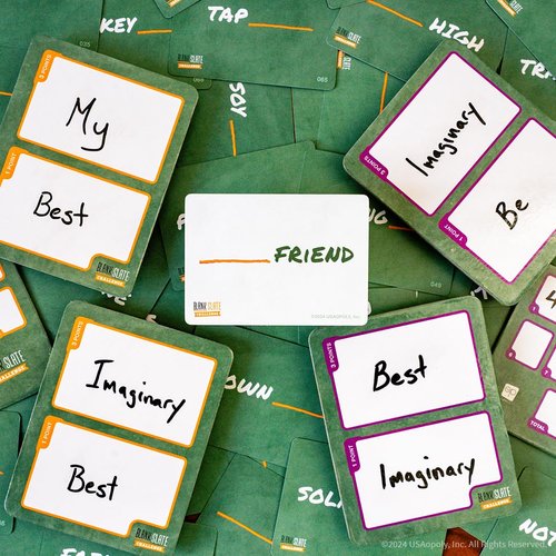 Blank Slate Challenge| Fun Family Friendly Board Game | Party Board Game | 2 or 4 Players | Ages 8+ | 20 Minutes