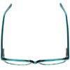 Sofia Vergara x Foster Grant Women's Alicia Reading Glasses Rectangular, Crystal Teal, 50 mm + 1.75