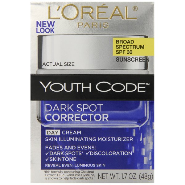 L'Oreal Paris Youth Code Dark Spot Corrector Facial Day Cream SPF 30