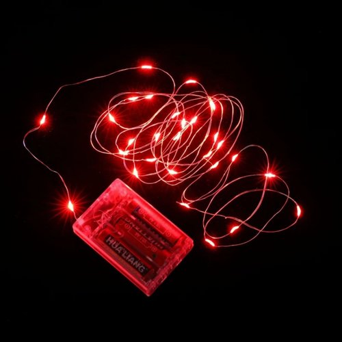 Fairy Lights Battery Operated, 50 LED String Lights Indoor，16ft Mini Battery Powered Copper Wire Starry Fairy Lights for Bedroom, Christmas, Wedding Decoration，Twinkle Lights