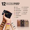 MINA ibrow Henna Hair Color Semi Permanent Henna Kit (Burgundy)