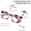 FSRTEP Oprah- Readers for Women - 3 Pack Stylis Style Reading Glasses with Blue Light Blocking and Spring Hinge +2.0