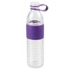 Copco Hydra Reusable Tritan Water Bottle with Spill Resistant Lid and Non-Slip Sleeve, 20-Ounce, Purple