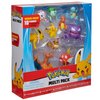 Pokémon Official Ultimate Battle Figure 10-Pack - 2" Pikachu, 2" Charmander, 2" Squirtle, 2" Bulbasaur, 2" Eevee, 2" Jigglypuff, 3" Magikarp, 3" Haunter, 3" Jolteon, 4.5” Charizard (Amazon Exclusive)