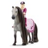 Schleich Horse Club Sofia's Beauties 18-Piece Horse Beauty Set - Sofia Horse Rider and Horse Figurine with Brushable Styling Mane and Tail Plus Accessories, Gift for Boys and Girls Ages 5 and up
