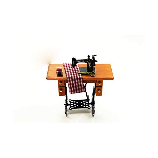 NWFashion Dollhouse Mini Furniture Accessories Decorative Sewing Machine