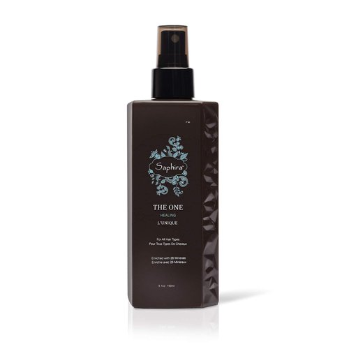 Saphira Leave On Hair Mask for All Hair Types - Detangles and Controls Frizz, Heat and Color Prot...