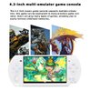JXD Handheld Game Console 4.3 inch 8GB Built in 2000 Games for Multiple Simulators X6 Retro Video Game Console Mp3/4/Ebook TV Out Mini Hand Portable Game Player Device Holiday (White)