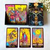 Jrskvaro The Pop-Art Tarot Cards for Beginners, 78 Classic Tarot Cards with Meanings on Them, Tarot Cards with Guide Book