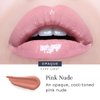 City Beauty City Lips Plumping Lip Gloss Pink Nude - High-Shine Gloss for Fuller, Younger-Looking Lips | Hydrating & Smoothing Lip Treatment Hyaluronic Acid