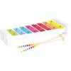 small foot 11117 Wooden Xylophone Sound Colourful Musical Instrument for Children with Sheet Music from 18 Months