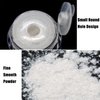 2Pcs White Chrome Nail Powder Moonlight Pearl Powder for Nails, Magic Clear Pearlescent Aurora Mirror Effect Gel Nail Glitter Powder Nails Art Design 0.5/Jar