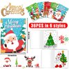 CCINEE 36pcs Christmas Coloring Books, 5" x 7" Mini Booklets Crafts for Kids Party Favors Fun Holiday Presents Classroom Christmas Games Prizes Art Gift to Boys and Girls Xmas Party Bag Fillers…