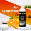 Fuller Brush Countertop Cleaner & Polish - Multi Surface Cleaner - Cleans, Polishes and Protects Granite Quartz Marble Glass Laminates Metal and Other Surfaces Refreshing Orange Scent Removes Odor (6 Pack)