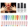AIMEILI Soak Off Spring Summer Gel Polish Easter Pastel Pink Yellow Blue Purple Gel Nail Polish Easter Decorations Nail Art Color Set Of 12pcs X 8ml - Kit Set 9