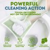 Toilet Cleaning Sheets & Toilet Descaler Tablets COMBO, 60 Toilet Bowl Cleaner Strips & 4 Toilet Stain & Ring Remover Tablets, Plastic Free, No Harsh Chemicals, Septic & Gray Water Safe, No Mess