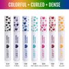 MAEPEOR Colored Mascara Set 7 Pack Longlasting Waterproof and Smudgeproof Mascara Kit Cruelty Free & Vegan Volume Mascara (7 Colors Set 1)