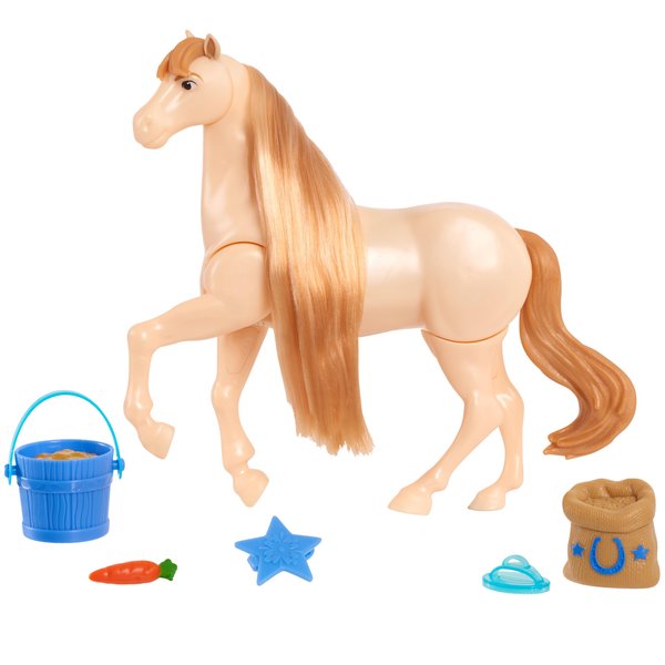 Spirit Riding Free Sounds and Action Horse Feed Set, Mystery, Kids Toys for Ages 3 Up by Just Play