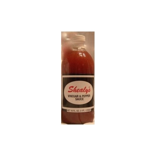 Shealy's Bar-b-que BBQ Vinegar & Pepper Sauce - 16 Fl Oz
