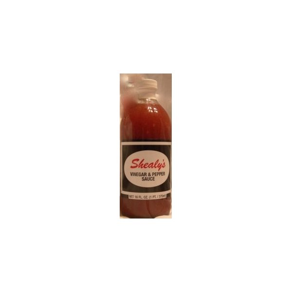 Shealy's Bar-b-que BBQ Vinegar & Pepper Sauce - 16 Fl Oz