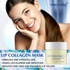 Tobcharm Lip Sleeping Mask(20g), Lip Collagen, Lip Mask Overnight, Lip Plumper Advanced with Hyaluronic Acid, Lip Balm With Peptide Complex For Lip Wrinkles Repair Overnight Lip Masks