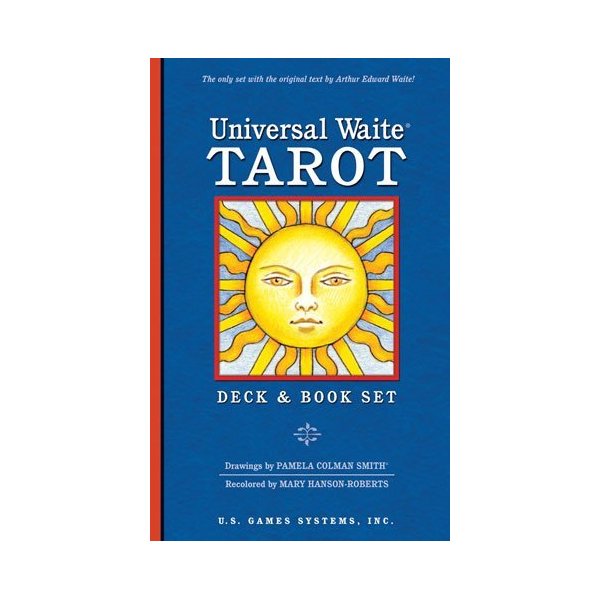 US Games Universal Waite Tarot Deck/Book Set