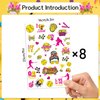 Gameza Softball Temporary Tattoos Stickers - 240+ Softball Party Favors Decorations Supplies Sports Themed Fake Tattoos for Girls Boys Softball Face Tattoos Stickers Bulk Gift for Party Kids