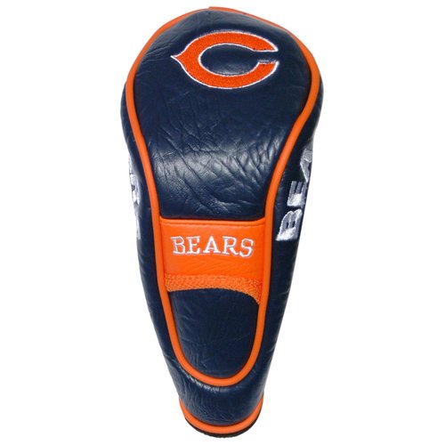 Team Golf NFL Chicago Bears Hybrid Head Cover Hybrid Golf Club Headcover, Hook-and-Loop Closure, Velour lined for Extra Club Protection