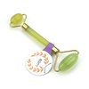 Twin-Sided Jade Roller Facial Massage Tool, 100% Natural Grade-A Face & Neck Slimming Massager, Anti-Ageing Massaging Tool - 1 Piece