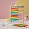 AISHUN Abacus Toys for Kids, Math Toy with Number Cards 1-100 Counting Sticks,Ruler,Alphabets,Colorful Educational Learning Toys for Homeschool Supplies,Counting Skills, for 3+ Years Old