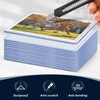 15 Pack Top Loads for Cards 3"x4" Hard Plastic Card Sleeves Baseball Card Protectors Hard Plastic Sports Card Holder for Trading Cards, Baseball Cards, Game Cards