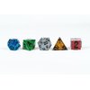 FanRoll D&D 50th Anniversary Dice Double Set, Then and Now Commemorative Set with Modern and Retro DND Dice Sets