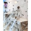 100 PCS Realistic Plastic Spiders Fake Spiders 3 Sizes Black Small Spider Fun Joke Toys Prank Props for Halloween Decorations