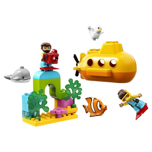LEGO DUPLO Town Submarine Adventure 10910 Building Kit (24 Pieces)