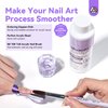 SAVILAND EMA Monomer Acrylic Nail Liquid: 4 oz Acrylic Liquid Monomer for Acrylic Nails Extension with 12# Acrylic Nail Brush Dappen Dish for Beginners DIY at Home Professional Nail Salon Use