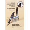 Upgraded Microblading Eyebrow Pen, Brow-Fection Angled Brush, Liquid Eyebrow Brush, Waterproof Brow Pen, Eyebrow Tint, Eyebrow Contouring Pen, Realistic hair-like strokes (03)