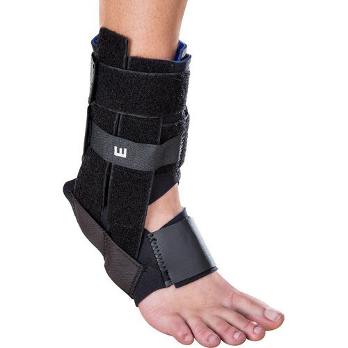 DonJoy RocketSoc Ankle Support Brace: Drytex, Right Foot, Small