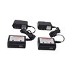 Blomiky 2 Pack 15V Wall Charger and 11.1V 800mA 3S Lipo Li-ion Battery Balance Charger for 11.1V 2200mAh 1500mAh 3S Lipo Battery 15V Charger 2