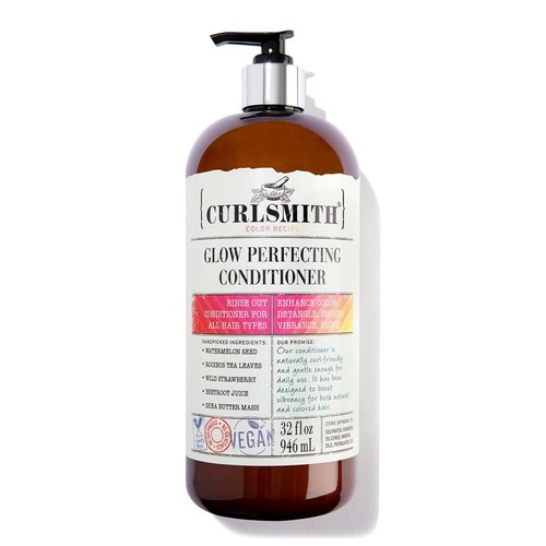 Curlsmith - Glow Perfecting Conditioner - Vegan Conditioner for Any Hair Type (32 fl oz)