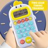 Skywin Calculator Toy Kids Games White - Early Learning Games Kids Toys, Easy to Read Calculator Small for Math Games - Great for Travel Learning Toys, Basic Calculator Kids Travel Toys