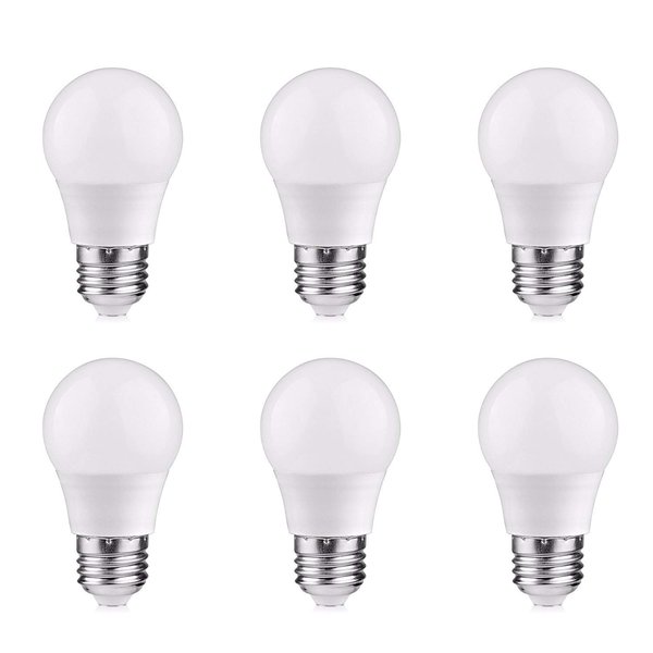 KONPWAY 12V Low Voltage LED Light Bulbs - Daylight 3W(Only for 12-36V), Pack of 6