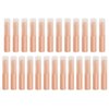 Mini Skater 0.14oz Empty Flavored Lip Balm Container Tubes Plastic Homemade Moisturizing Lip Stick with Caps Bulk Fit for Women Adult DIY Making Supplies, 25 Count (Pink)