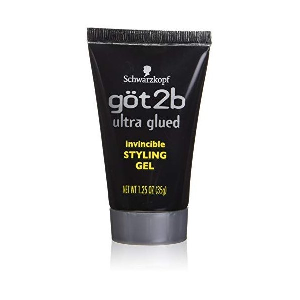 (6Pack) [GOT 2B] ULTRA GLUED INVINCIBLE STYLING GEL 1.25OZ