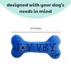 Huxley & Kent for Dogs | Joy Vey Bone | Hanukkah Dog Toy with Squeaker | Funny Dog Toy Gift | Fun, Durable, and Safe | H&K Squeaky Dog